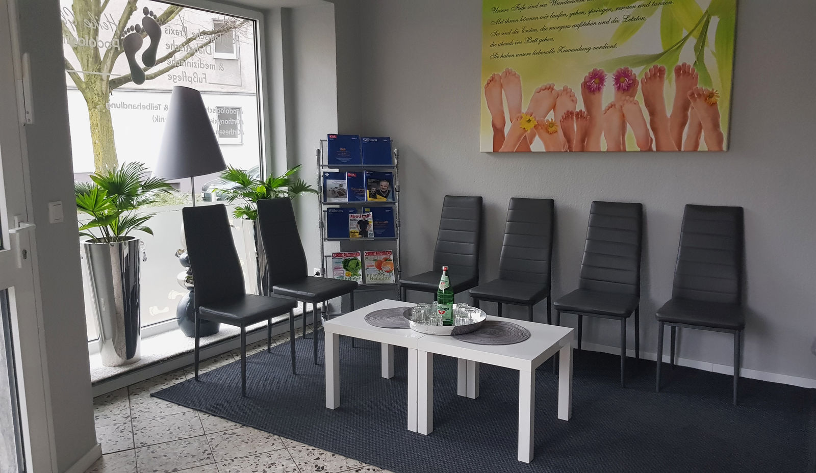 Unser Wartebereich